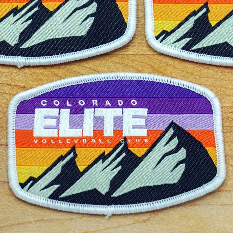 Woven patch.