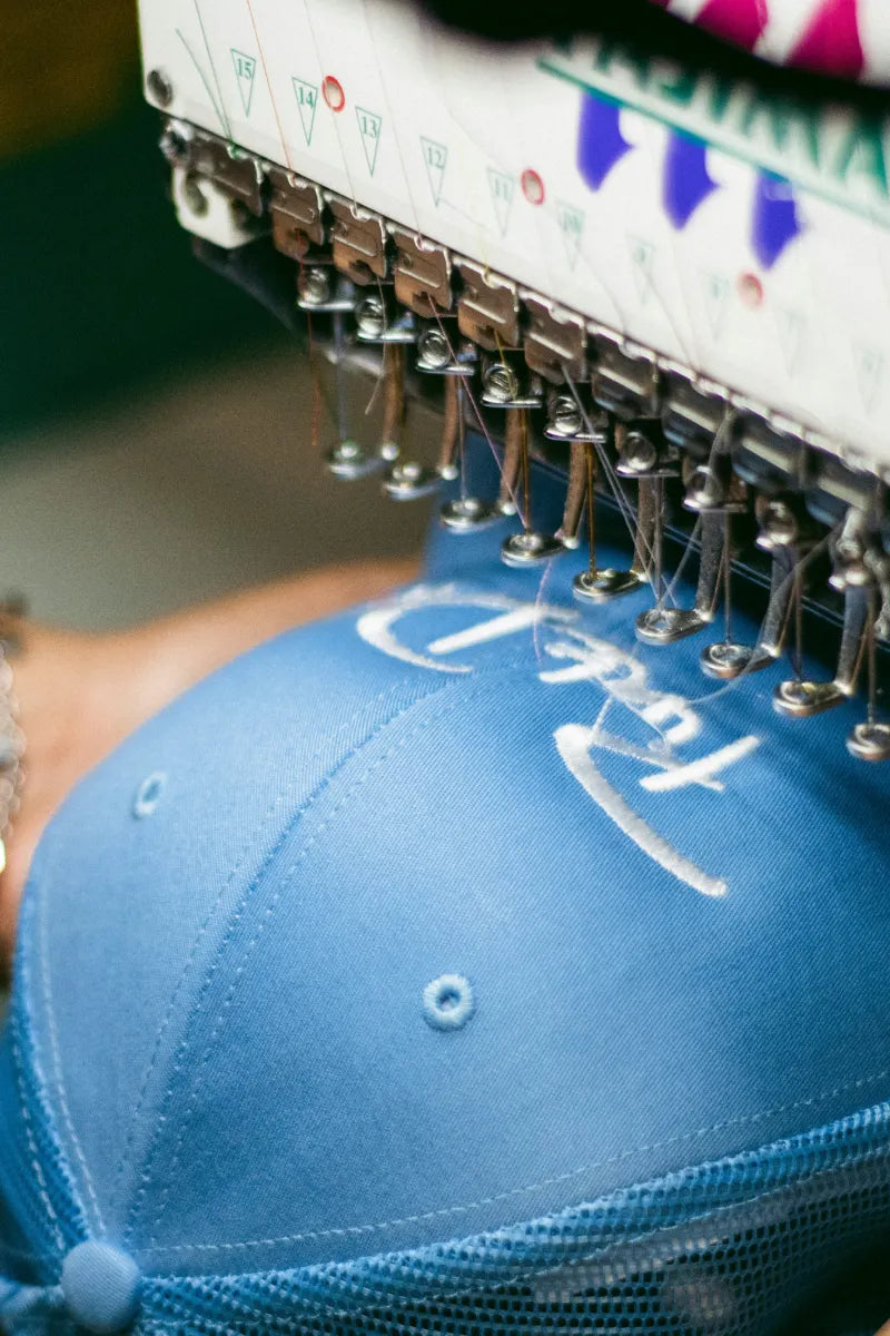 custom hat embroidery