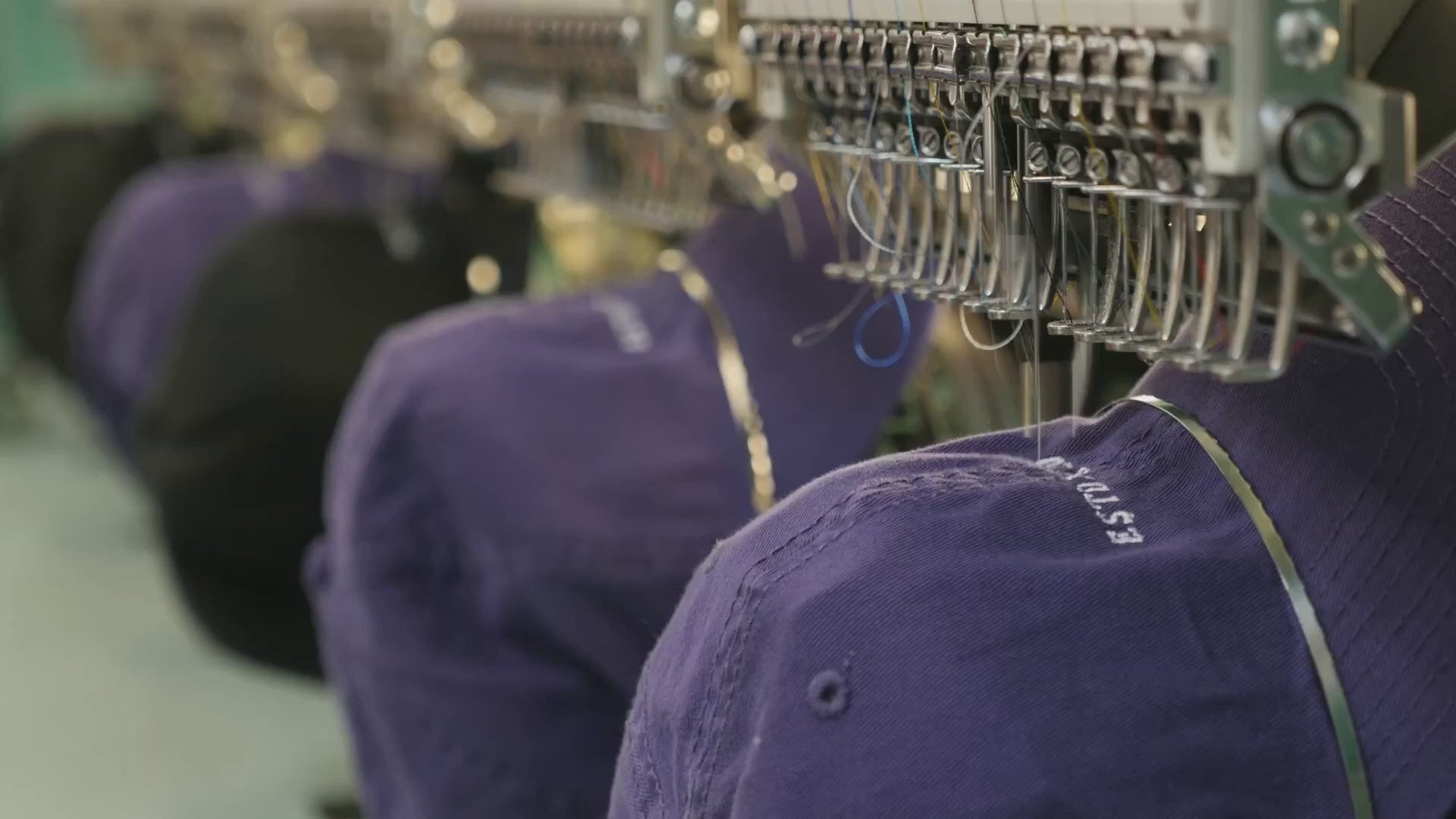 machine printing on caps